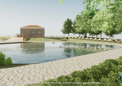 Projection bassin aquatique - MS-E-T